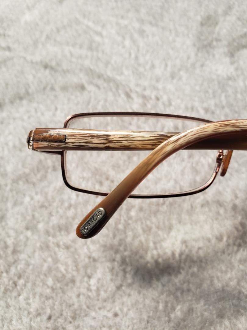 Tom ford TF5014 Eyewer イタリア製 スクエアメガネ 度入り