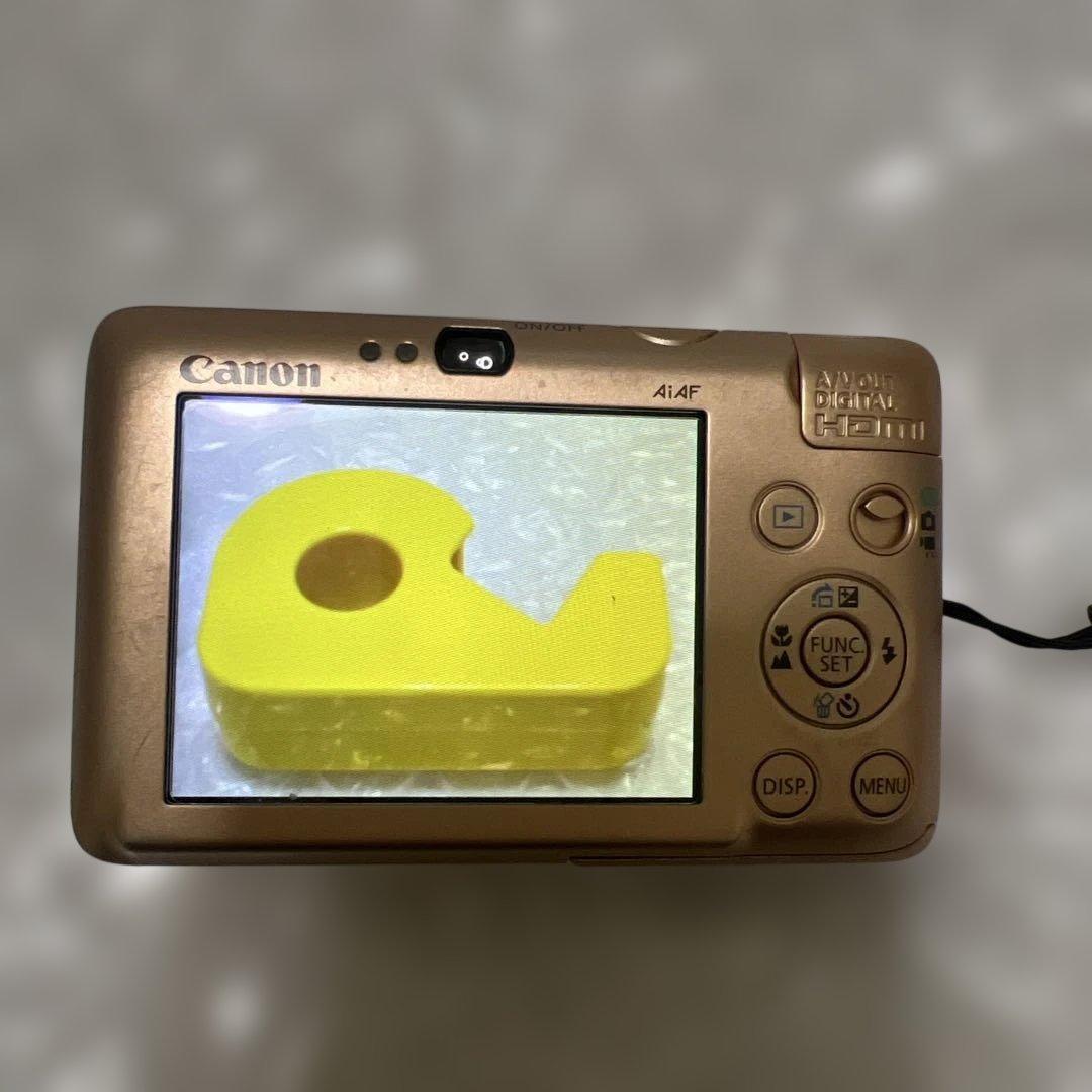 Canon IXUS 100 IS ゴールド バッテリーチャージャー付き
