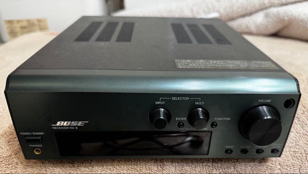 【動作OK】BOSE　レシーバーアンプ　RA-8　AM/FMチューナー内蔵