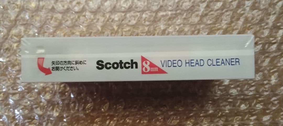「未開封」Scotch 新 絵が出るビデオヘッドクリーナー