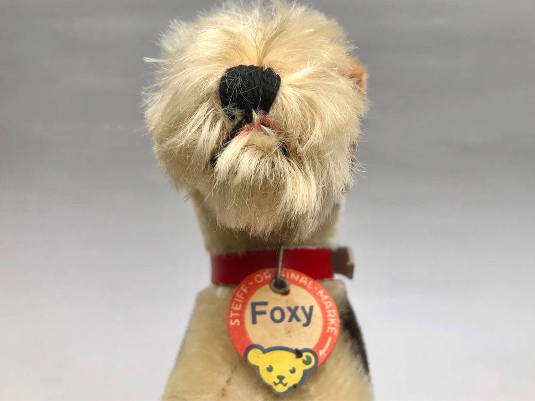 Steiff　フォックステリアのFoxy　犬