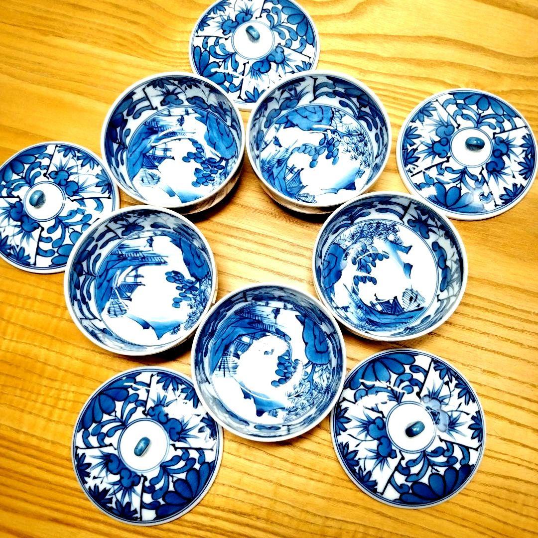 ☆ 有田焼 伊万里焼 染付湯呑み
