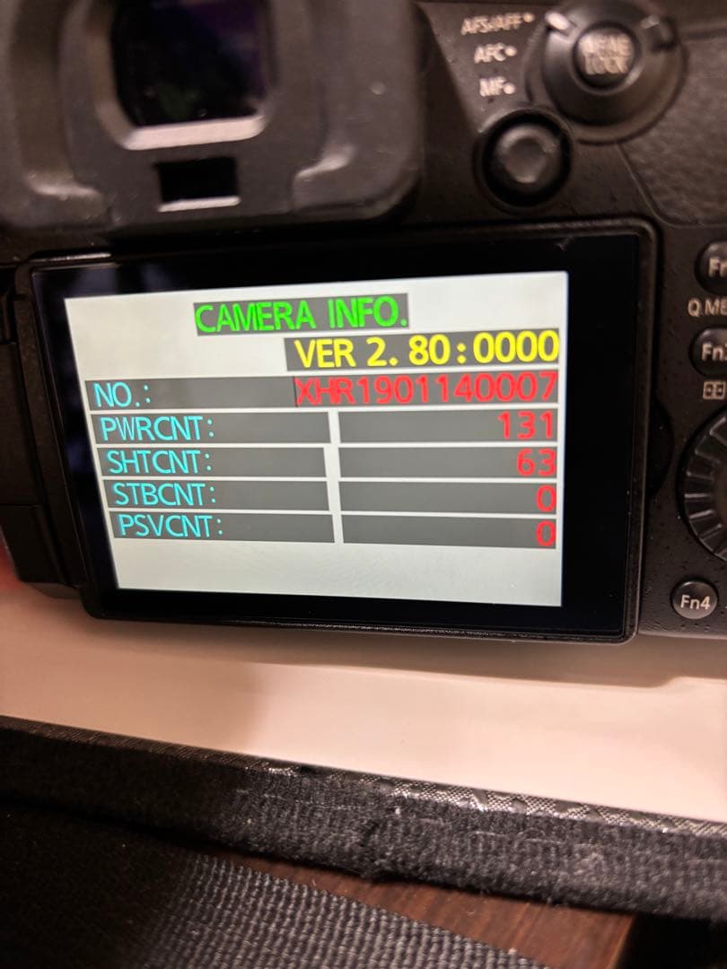 シャッター回数63回 LUMIX GH5アップグレード済み　ほぼ新品