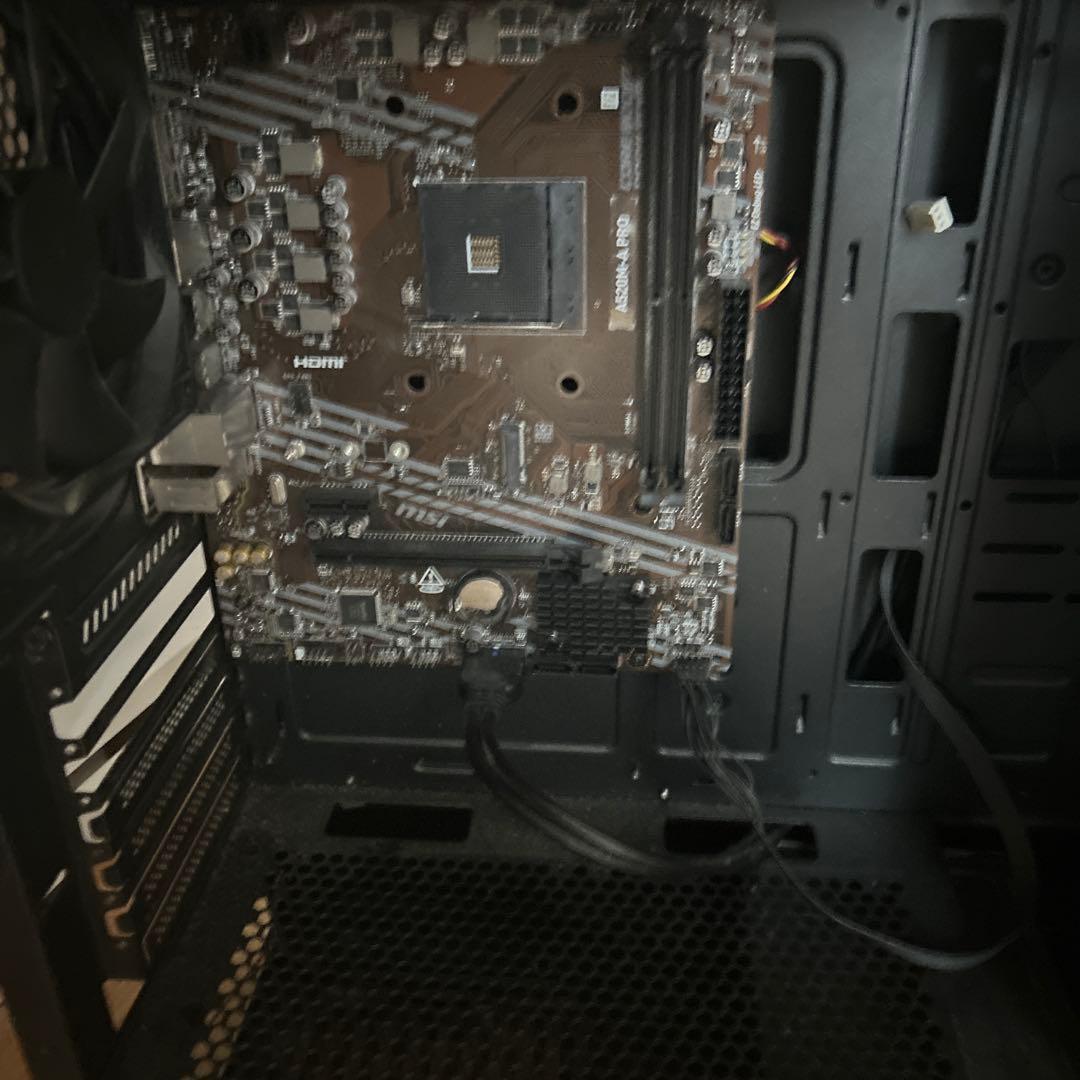 msi Mag forge 110r a520m-a pro セット