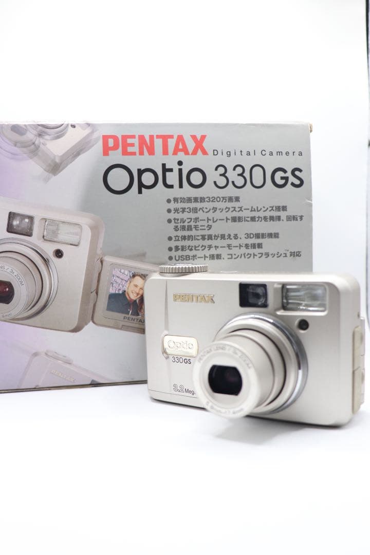 ✨動作確認済み！✨PENTAX Optio 330GS 箱付き！