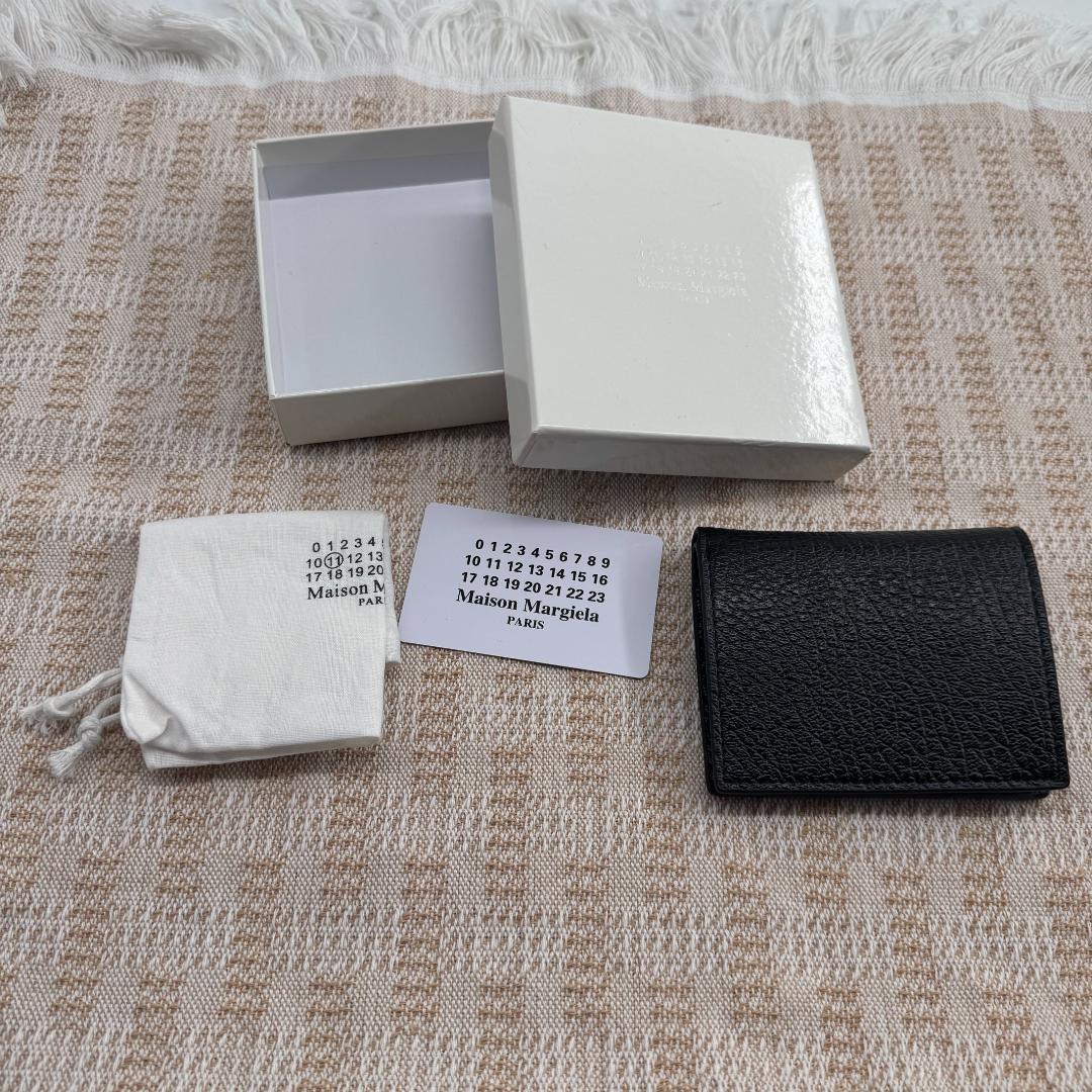 Maison Margiela 三つ折り財布 ブラック