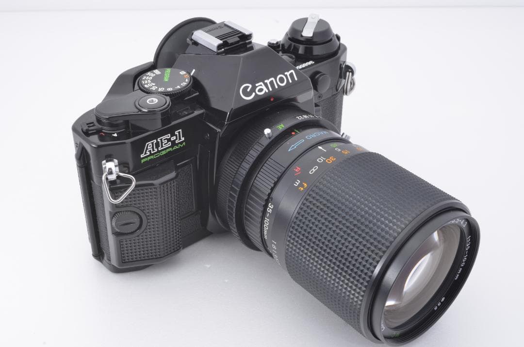 【完動☆美品】Canon キャノン AE-1 PROGRAM フィルムカメラ