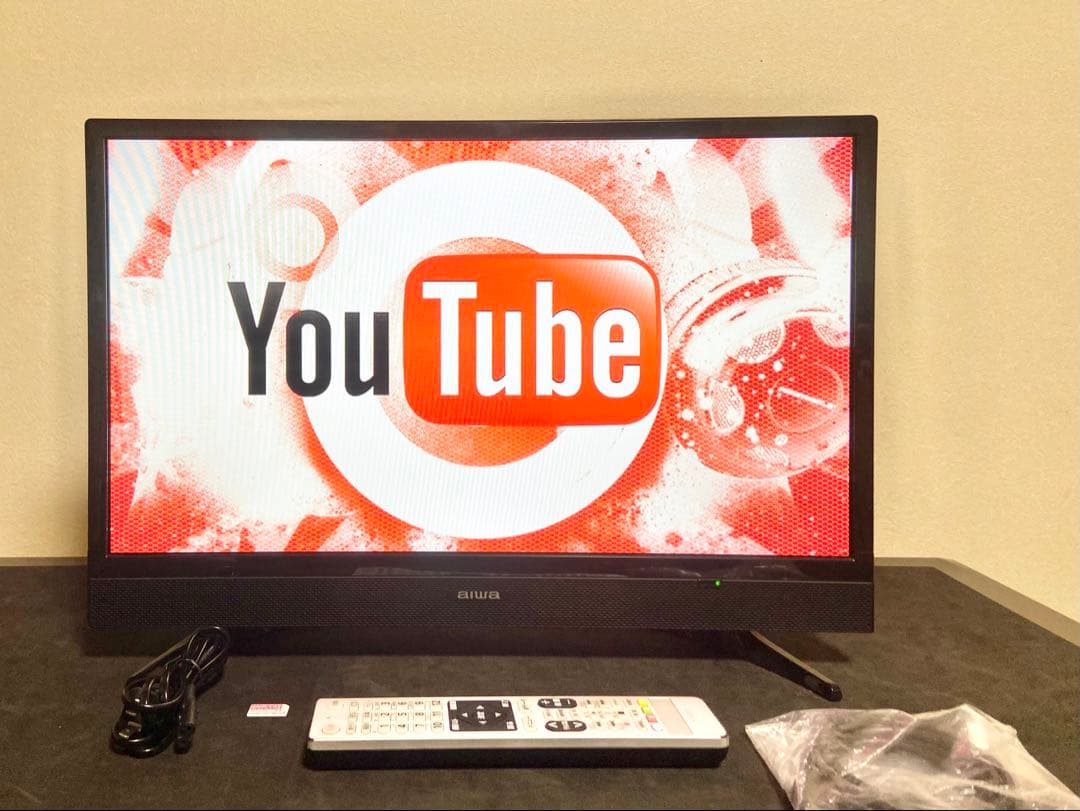 【すぐ使えます】aiwa 24型液晶テレビ ｜HDMI×2｜付属品あり｜