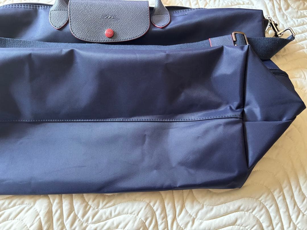 LONGCHAMP サイズ変更可能旅行バッグ　ボストンバッグ未使用に近い一回使用