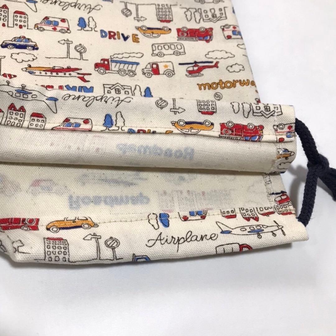 【専用ページ】レッスンバッグ　体操服入れ　上履き入れ等6点　車　ハンドメイド