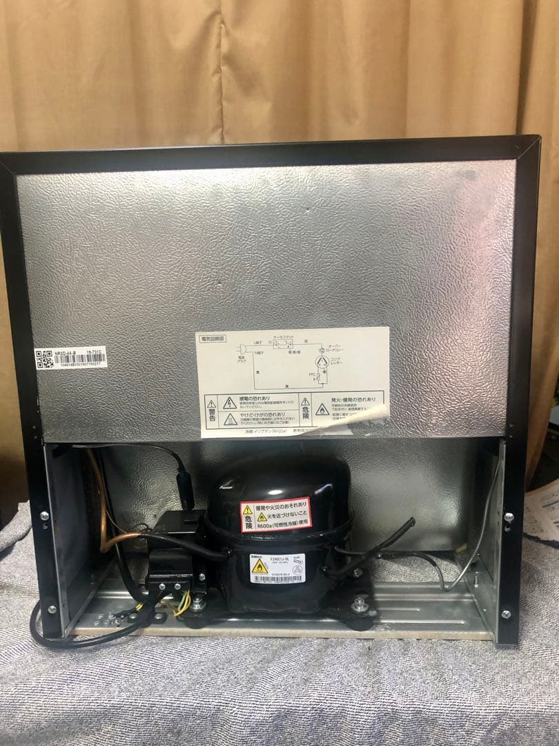 アイリスオーヤマ 1ドア冷蔵庫 NRSD-4A-B 42L 2019年製　未使用