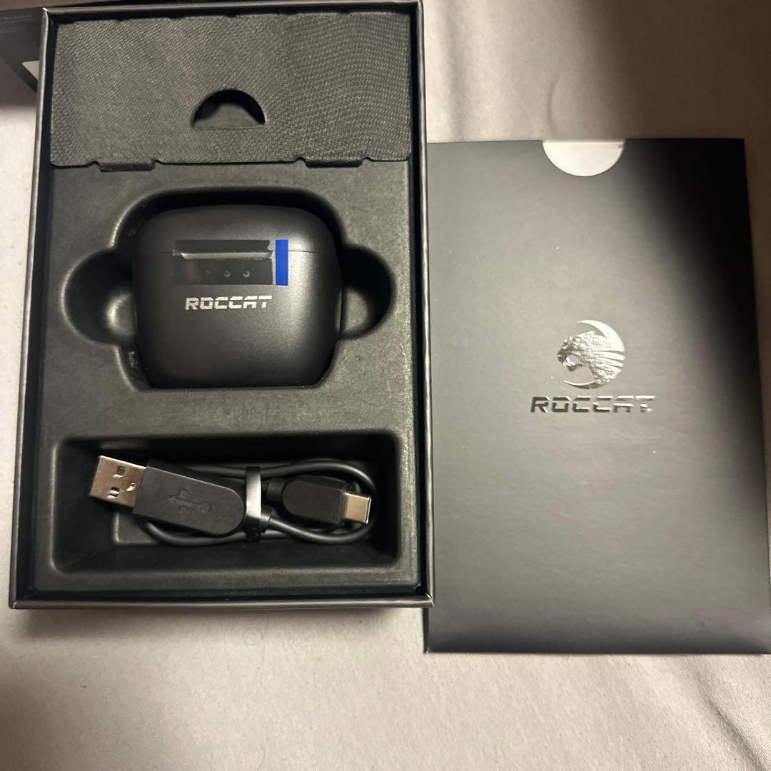 ROCCAT イヤホン Syn Buds Air ゲーミングイヤホン