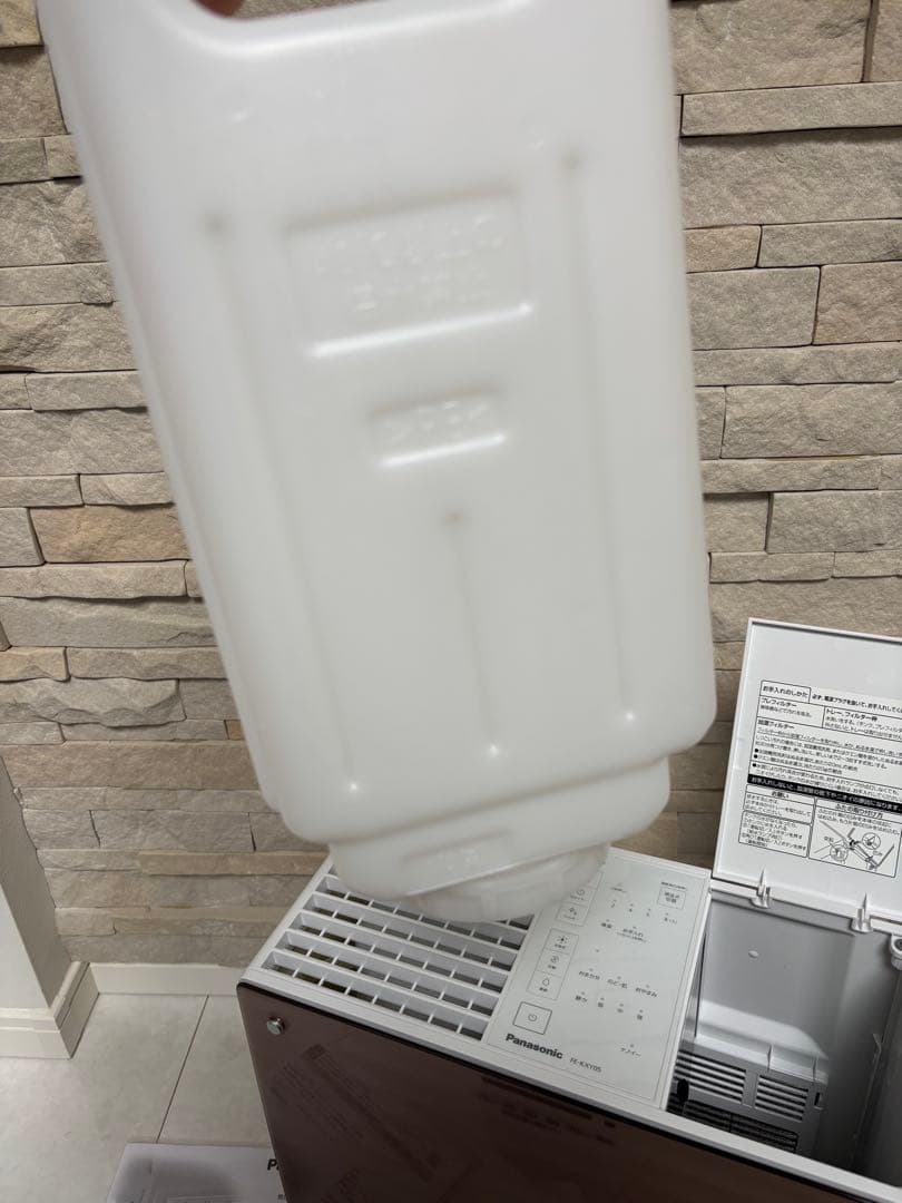 【美品】パナソニックPanasonic 気化式加湿器 FE-KXY05 24年製