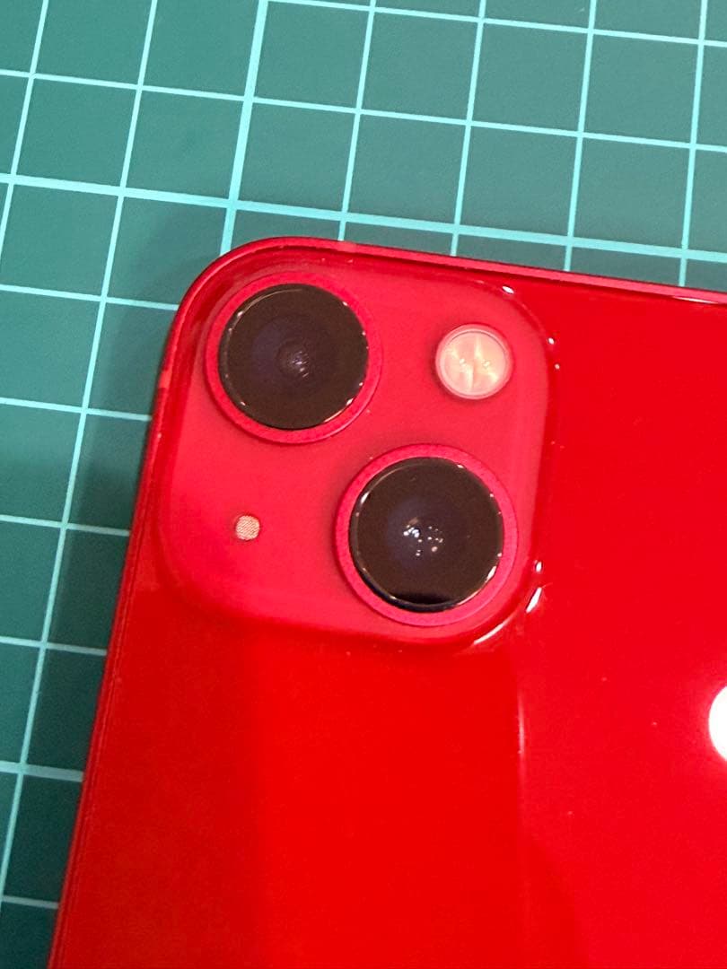 iPhone13mini 128GB レッド　中古　SIMロック解除済