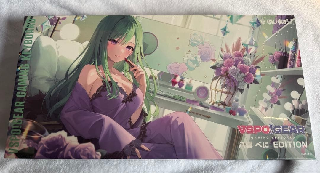 【新品未開封】ぶいすぽっ！ゲーミングキーボード　八雲べにEdition