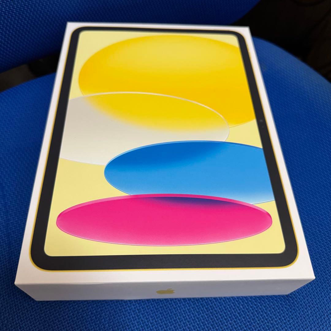 Apple iPad 第10世代 イエロー256GB Wi-Fiモデル付属品有