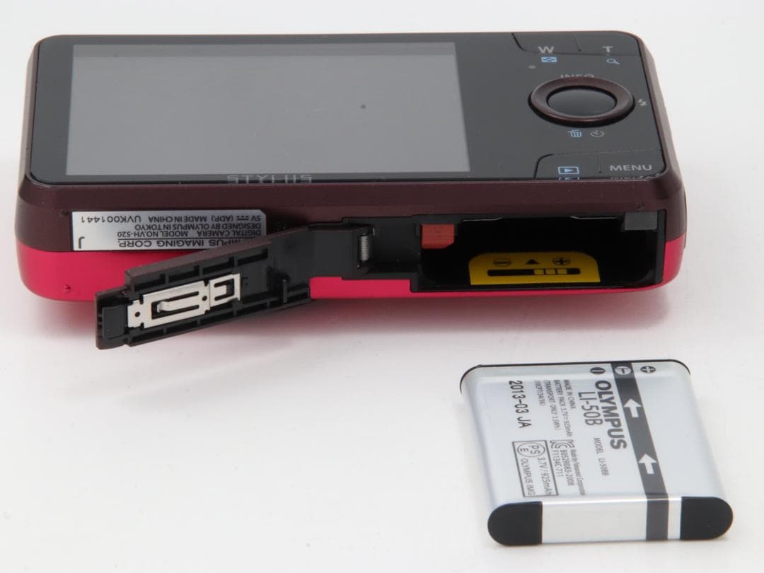 オリンパス Olympus STYLUS VH-520 コンデジ ピンク