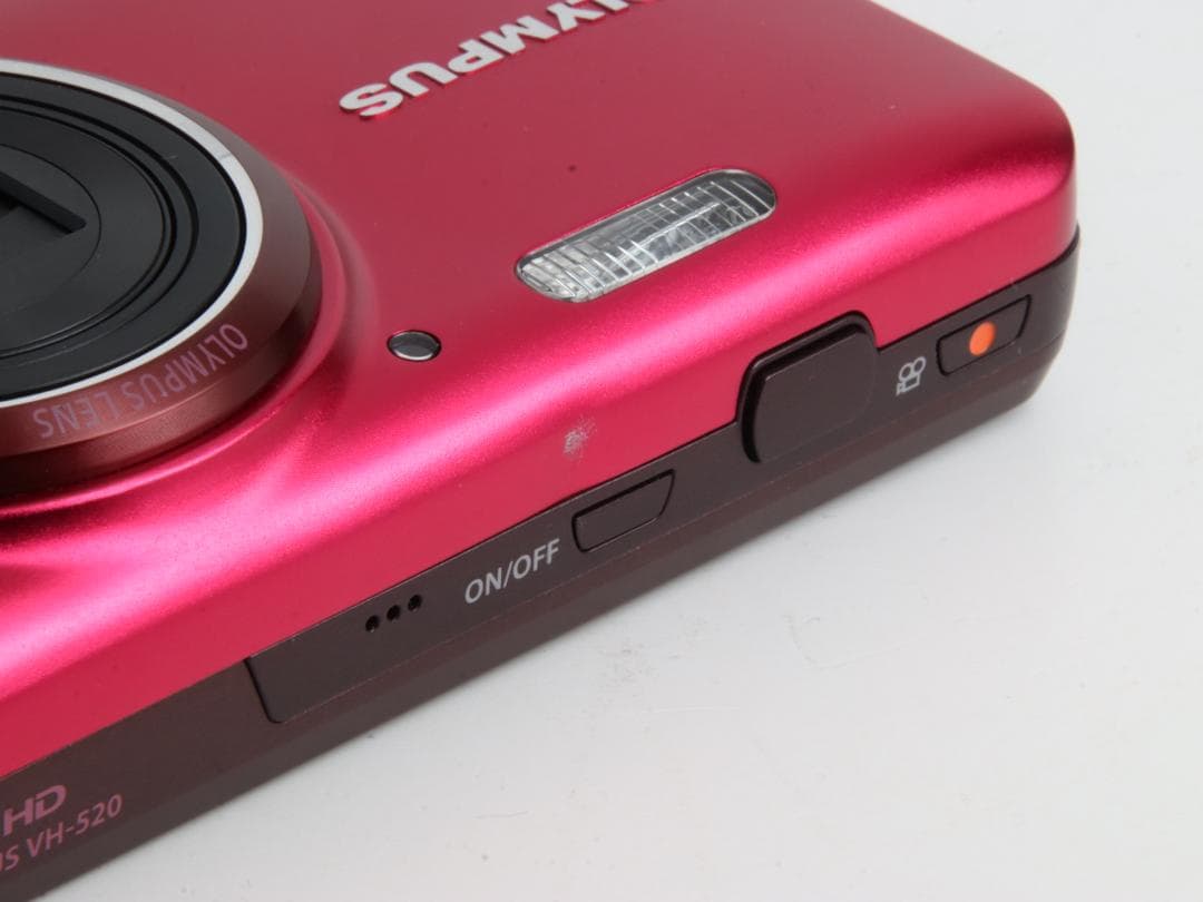 オリンパス Olympus STYLUS VH-520 コンデジ ピンク