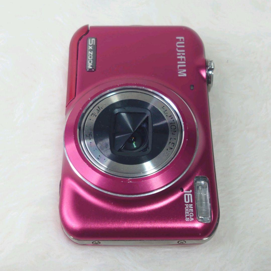 ✨動作品✨FUJIFILM FinePix JX400 レッド デジカメ