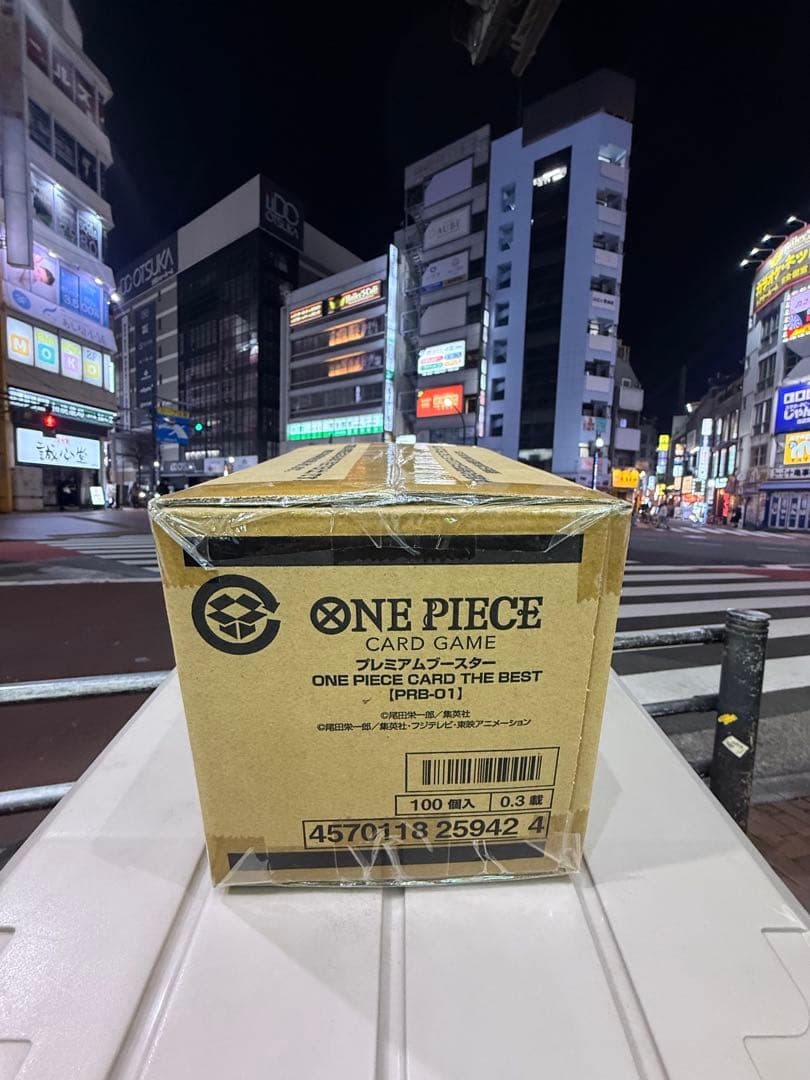ワンピースカード　THE BEST カートン　未開封