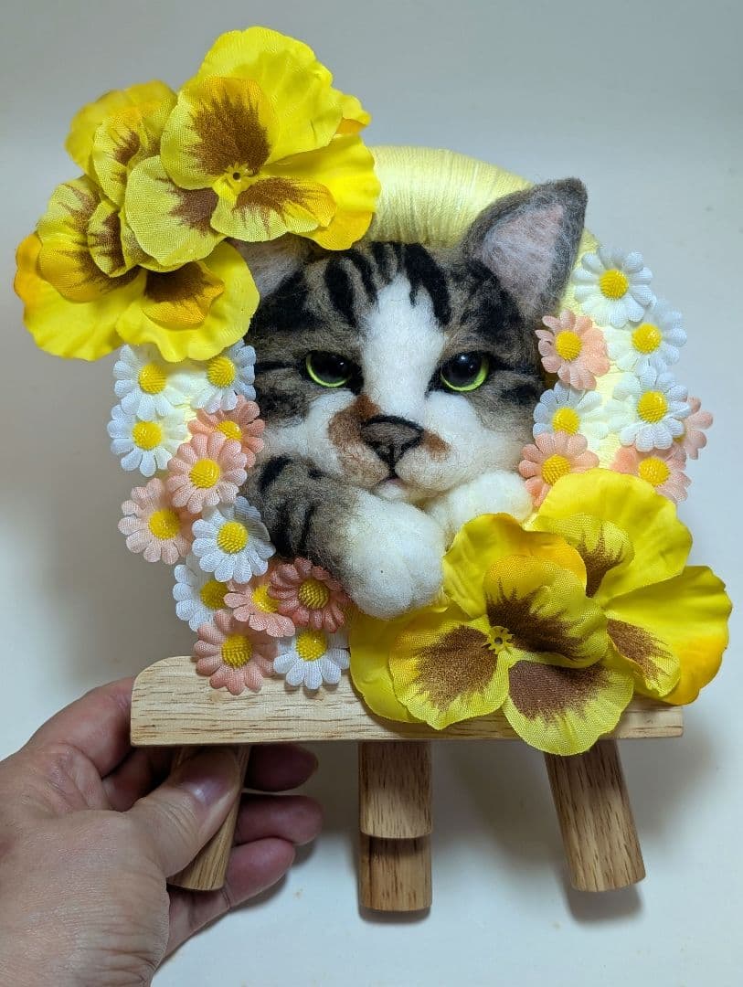 おもちオーダーメイドページ　羊毛フェルト