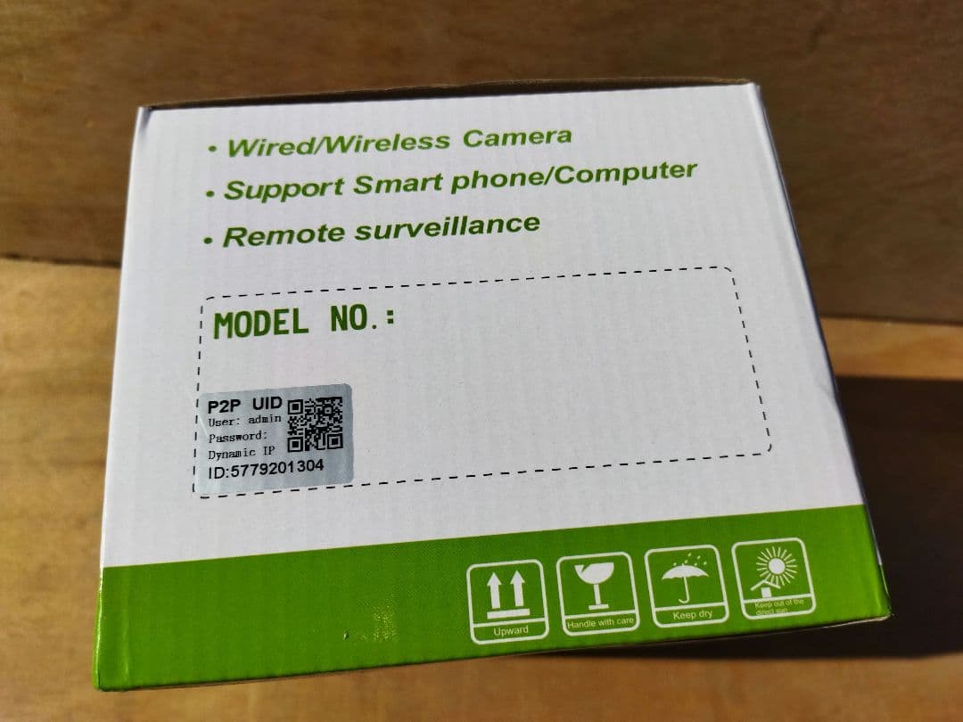 NETWORK HD PTZ CAMERA　ワイヤレス　防犯カメラ　未使用品