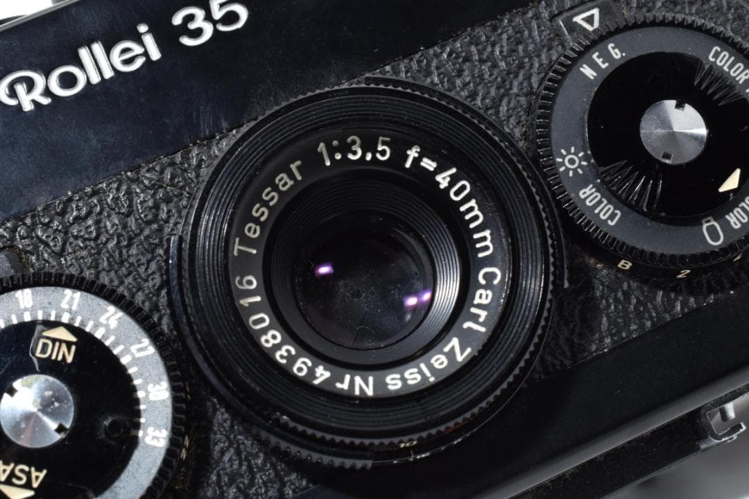 超希少 Rollei 35 カールツァイス ブラック ドイツ製 フィルムカメラ