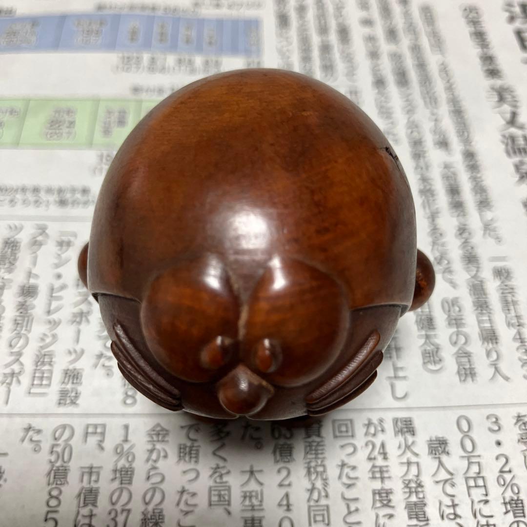 専用 レトロ 木彫り ドラえもん 置物 インテリア #805