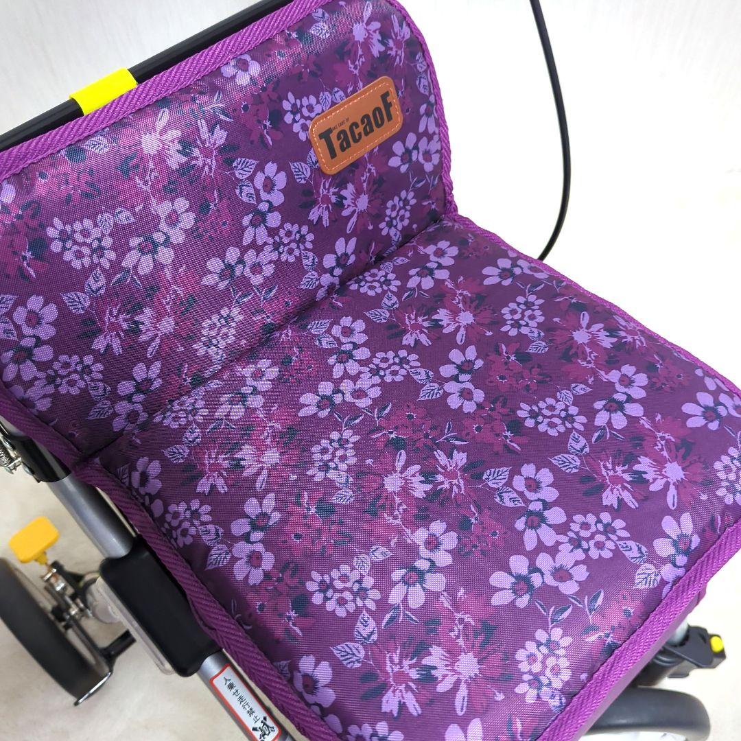 [美品]　幸和製作所　テイコブ Tacao Ｆ　シルバーカー