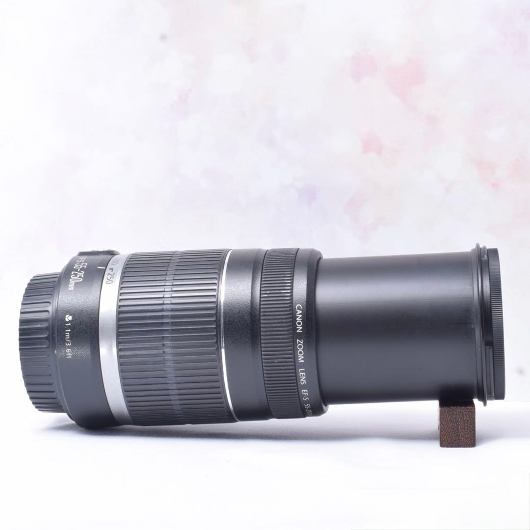 ❤️Canon EF-S 55-250mm F4-5.6 IS 望遠ズームレンズ❤️