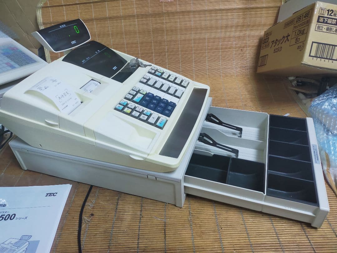 テックレジスター　MA-500　ツインプリンター　人気機種　202002