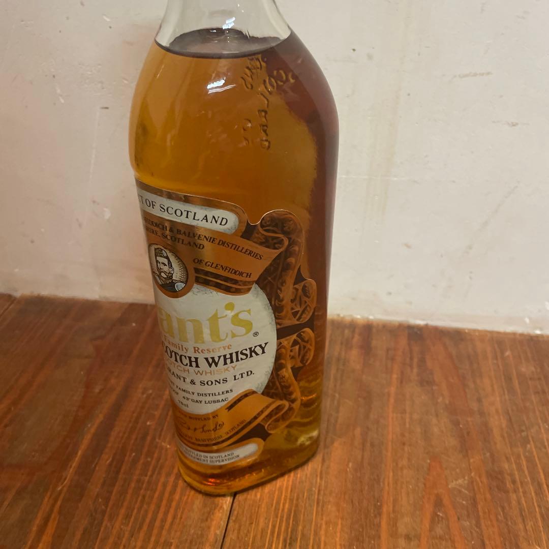 古酒　Grant's FINEST スコッチウイスキー　特級 750ml