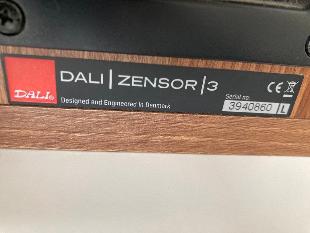 DALI ダリ ZENSOR 3 ペア ブックシェルフ 動作良好
