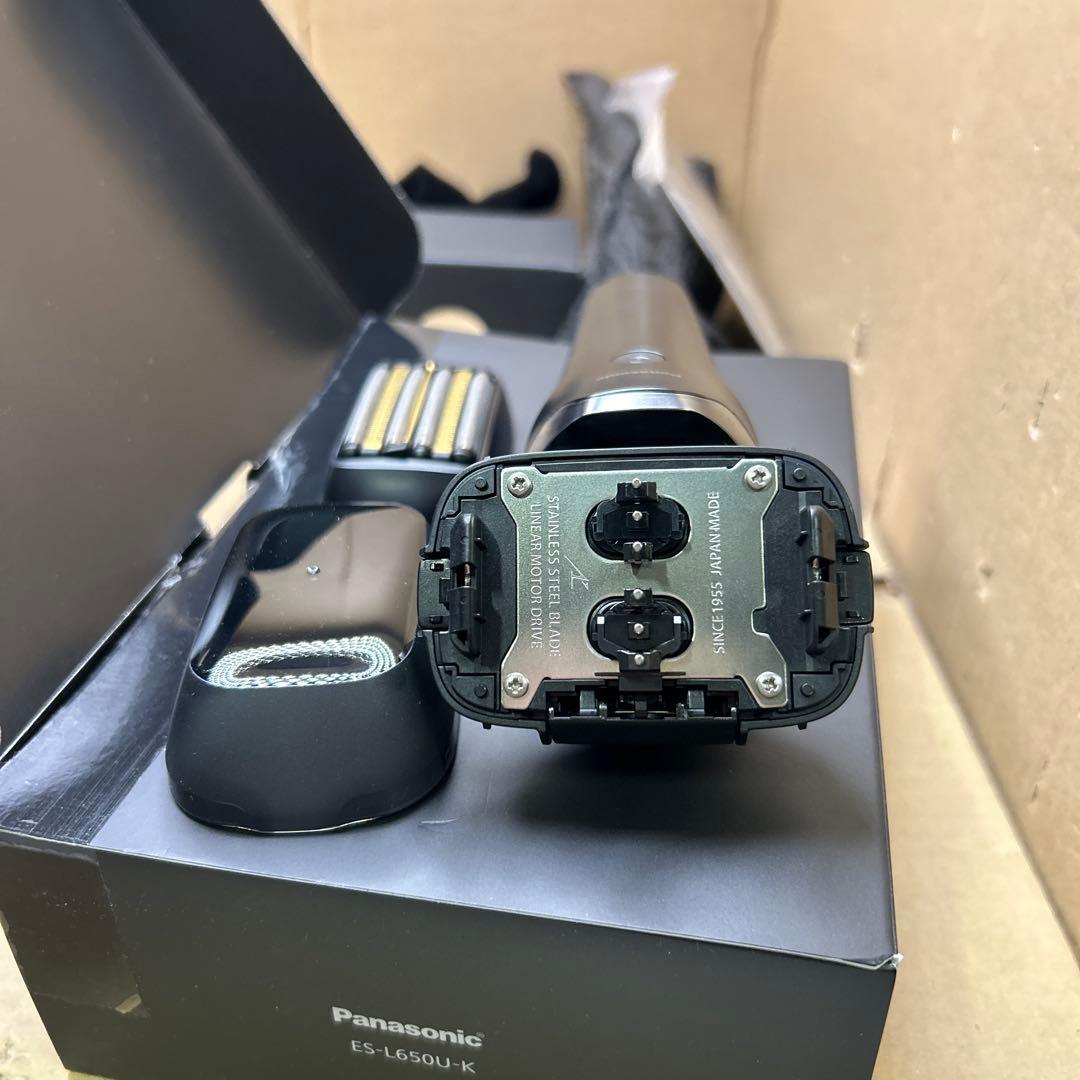 パナソニック シェーバー ラムダッシュ PRO 6枚刃 ES-L650U-K