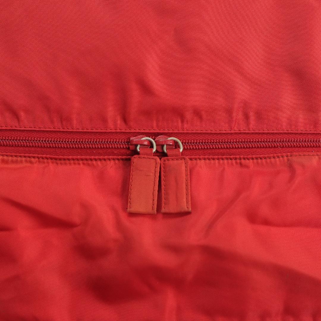 PRADA SPORTボストンバッグ　レッド
