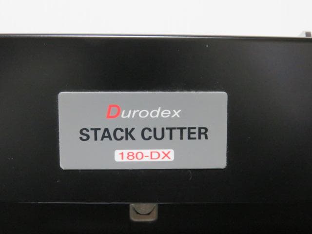 Durodex stack cutter スタックカッター 裁断機 180DX