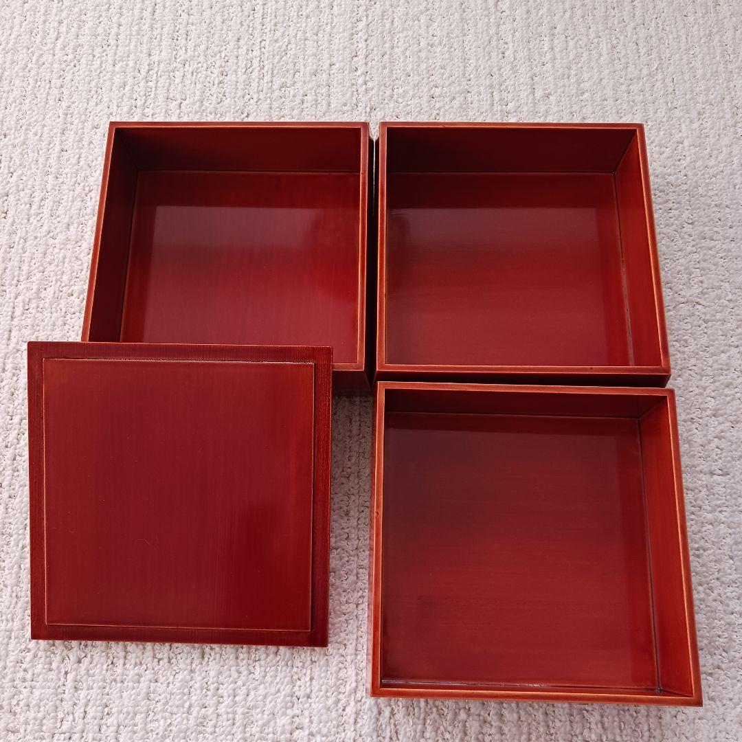 飛騨春慶塗　重箱　伝統工芸品