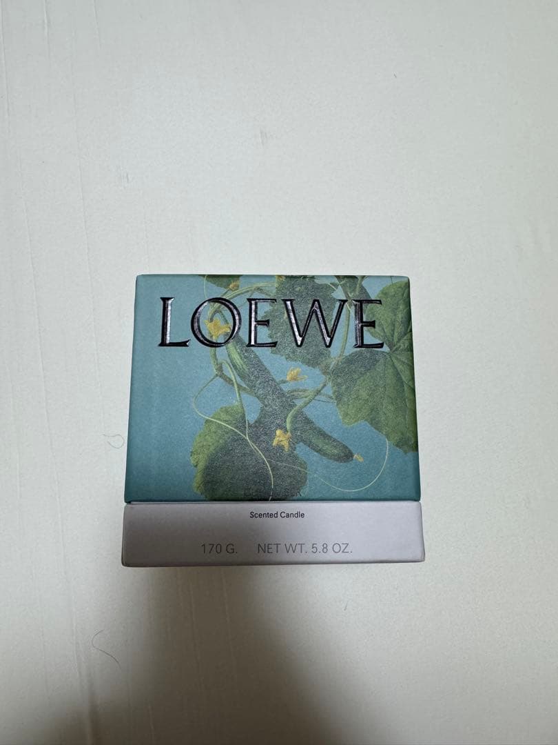 【期間限定お値下げ中】LOEWE ロエベ　アロマキャンドル グリーン　新品未開封