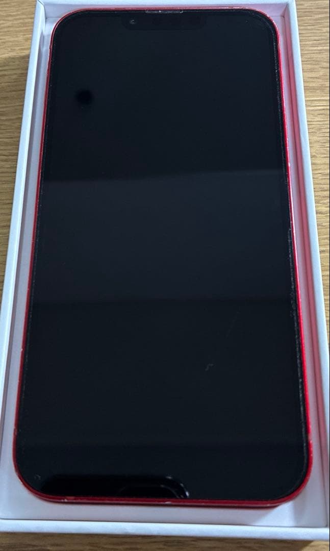 iPhone13 レッド　128GB
