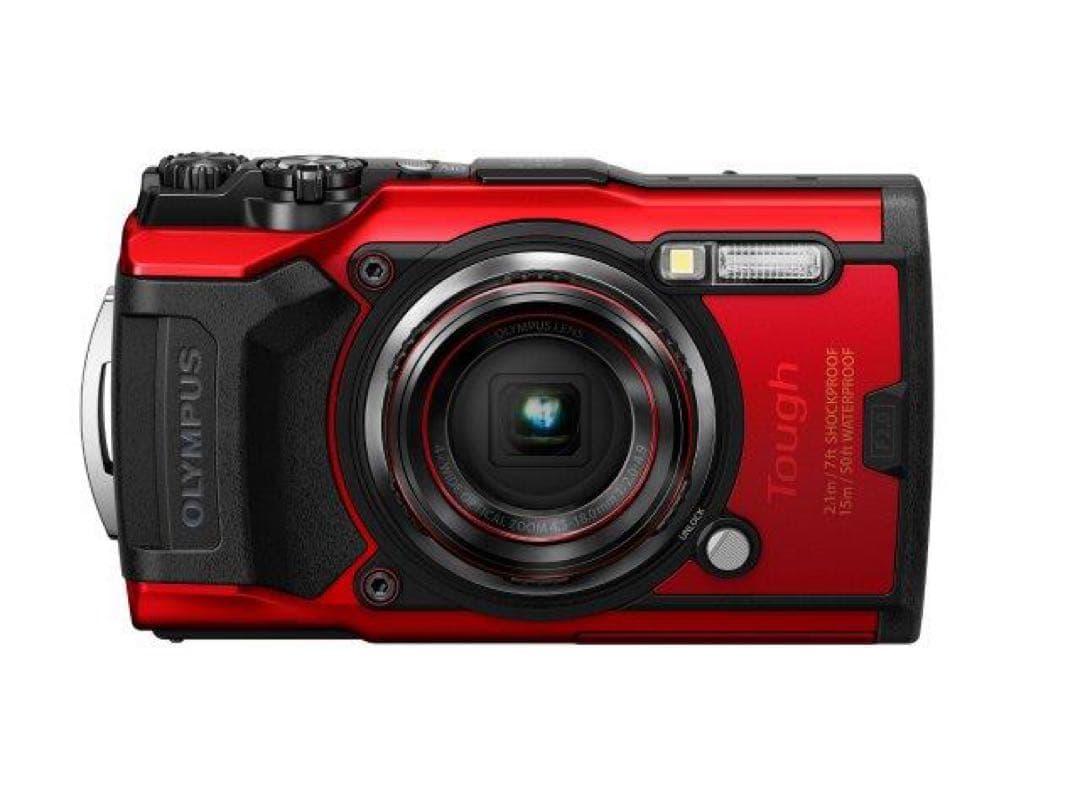 【ほぼ新品】OLYMPUS オリンパス Tough TG-6 RED