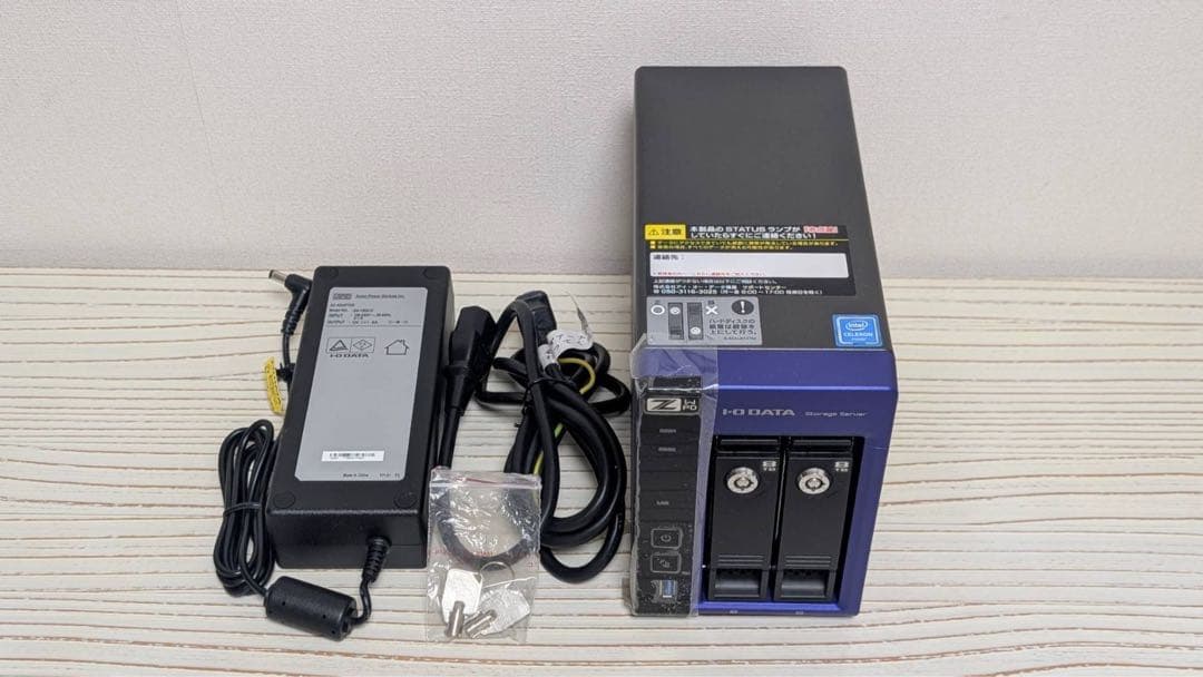 IODATA HDL-Z2WP16D 2ベイNAS 2TB(美品)