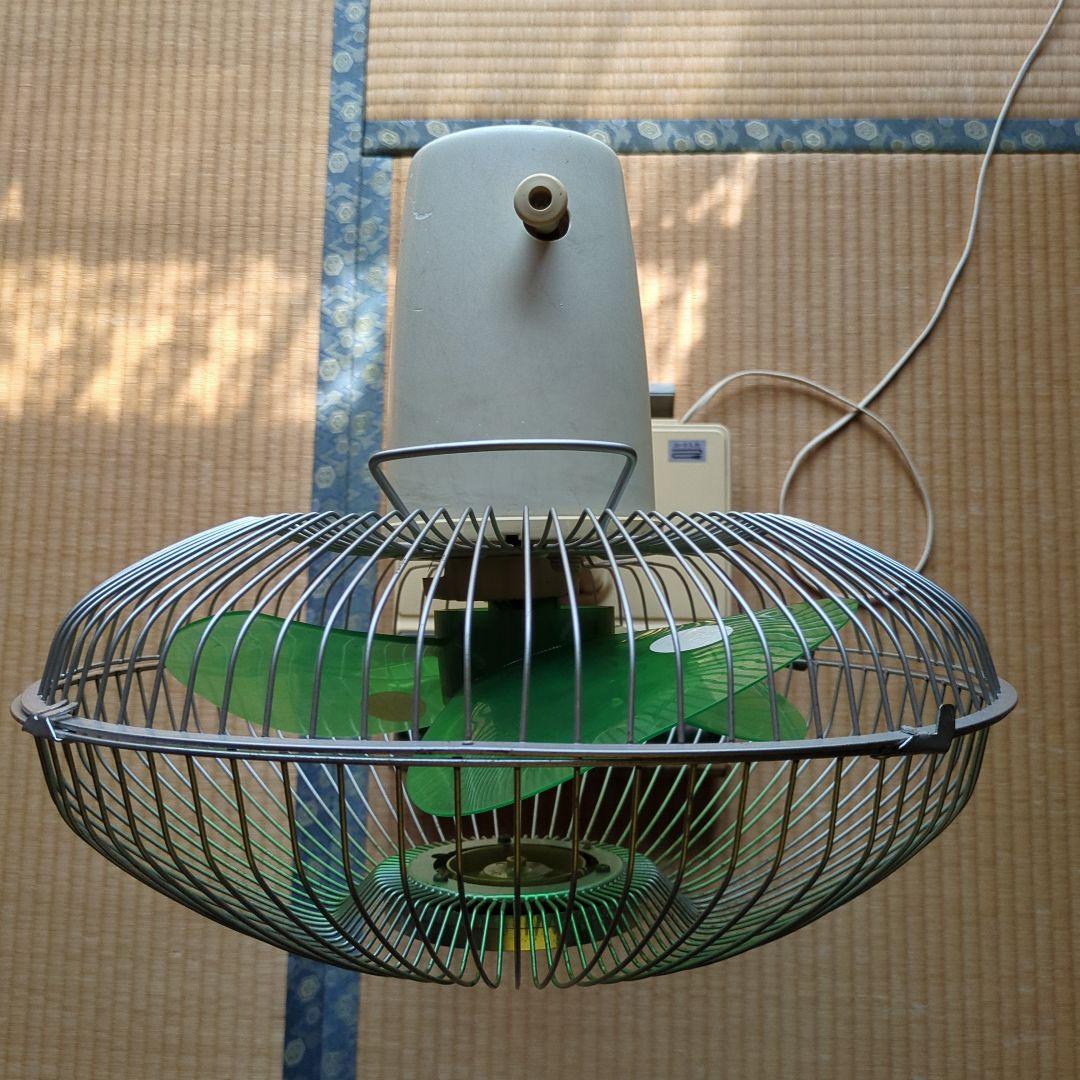 National ゴールド扇風機 レトロデザイン