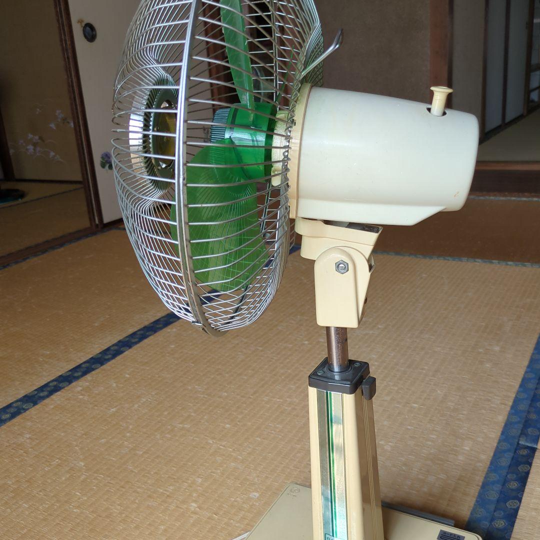 National ゴールド扇風機 レトロデザイン