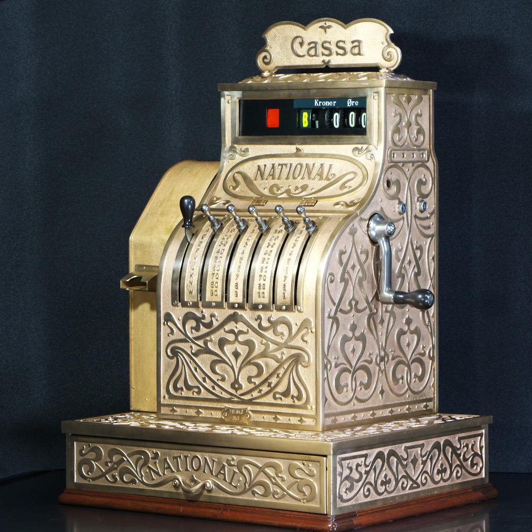 アンティークレジスター　National Cash register 657
