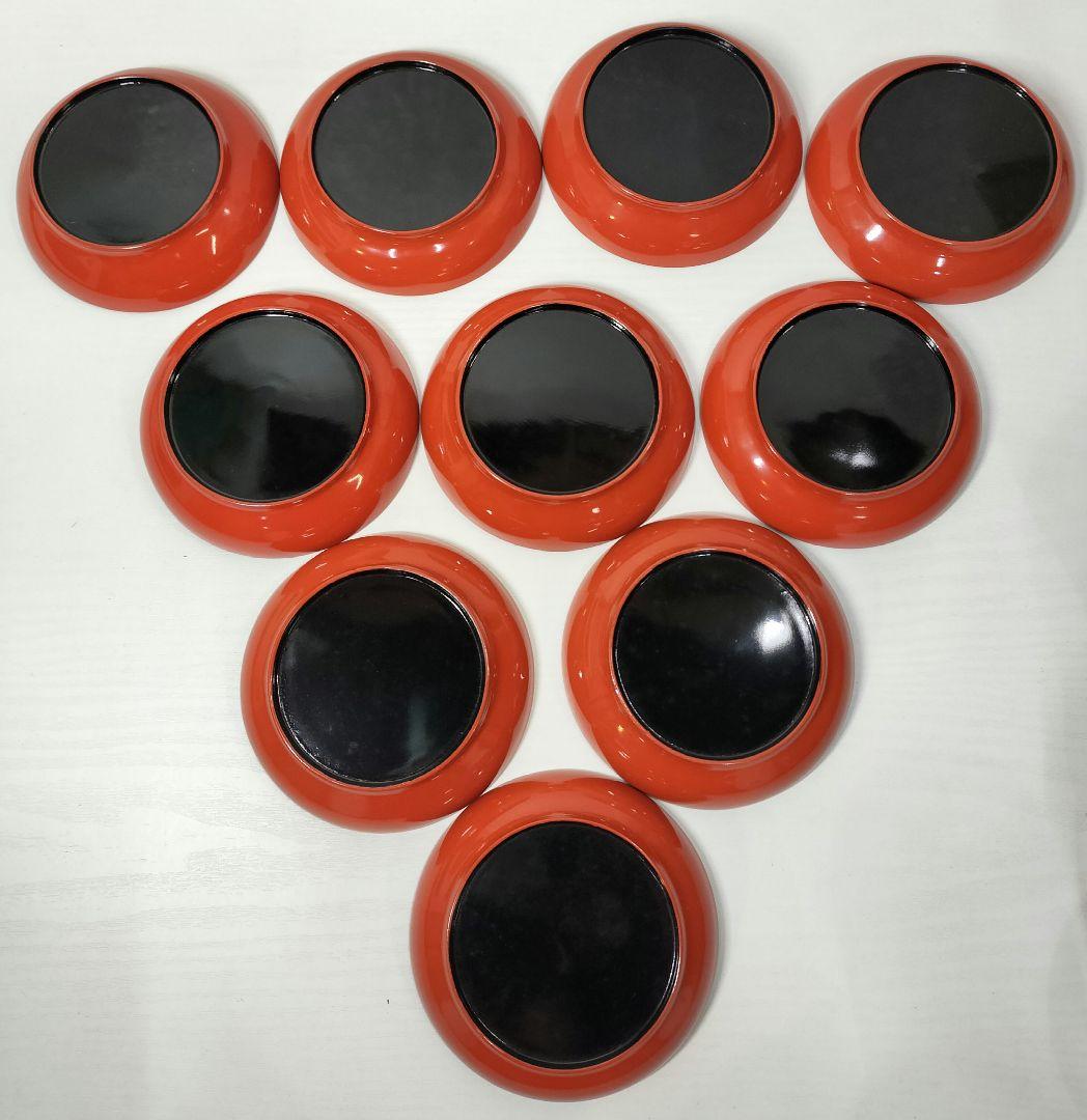 漆塗り 木製漆器 小皿 20枚セット ヴィンテージ商品