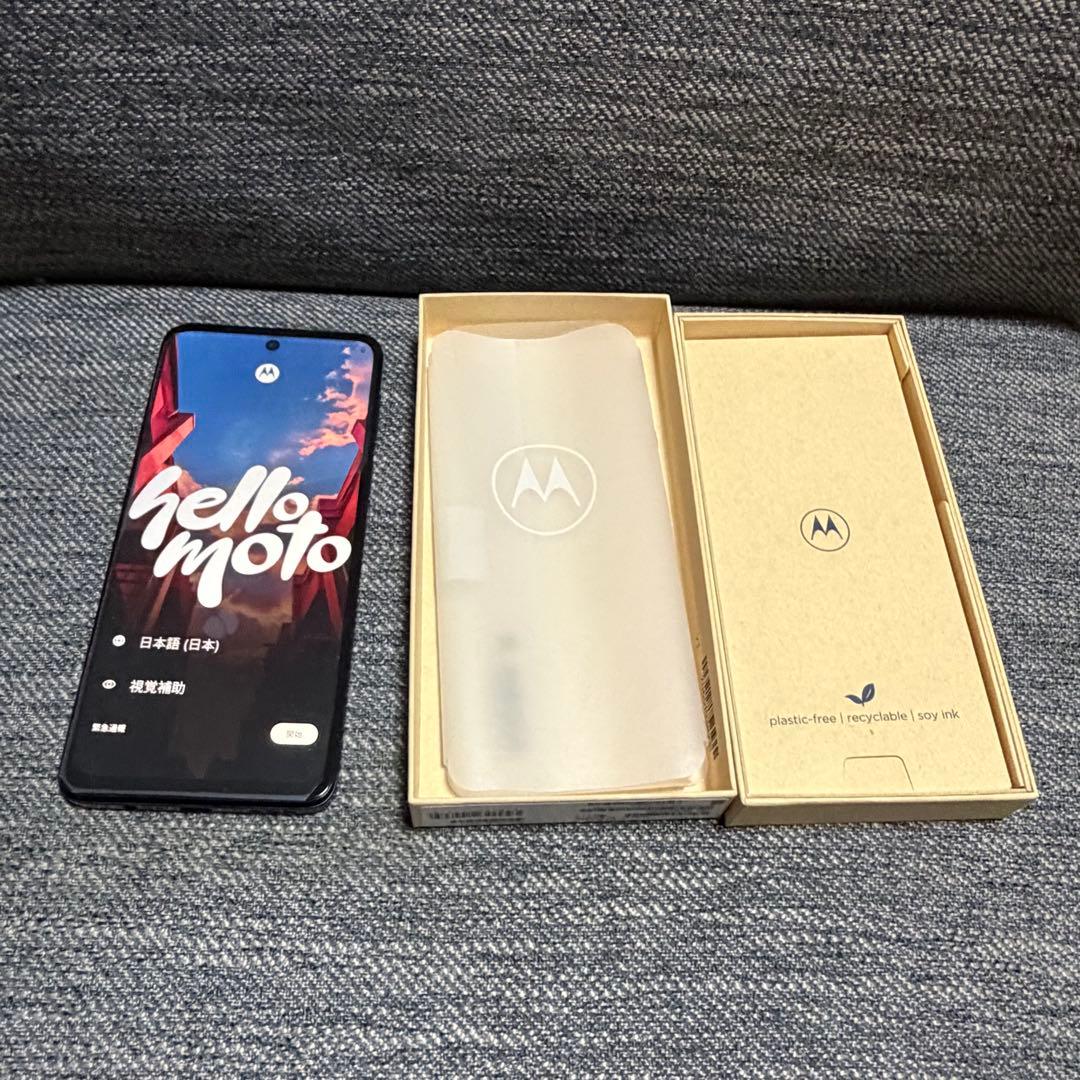 超美品　moto g64y 5G SIMフリー　スペースブラック
