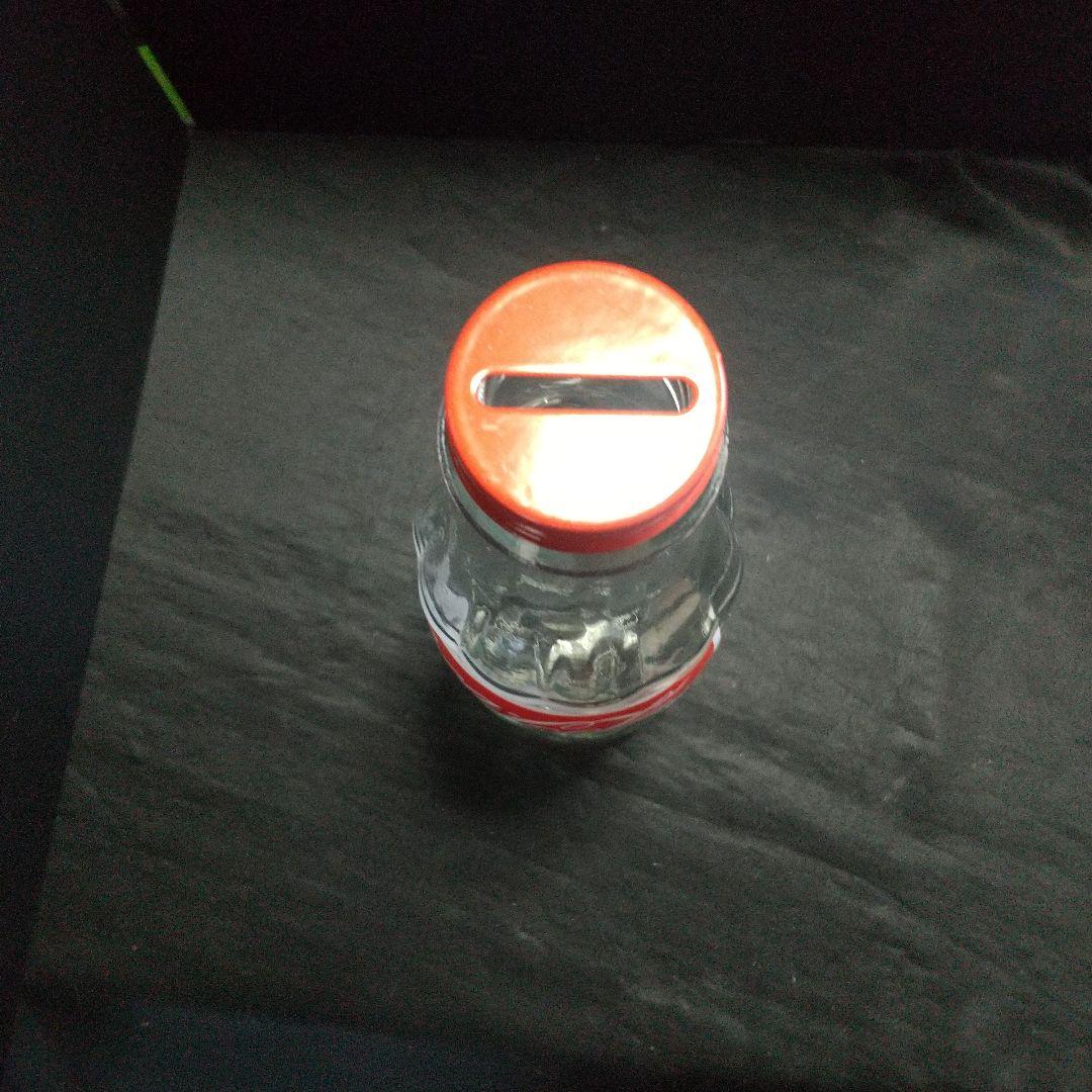 コカ・コーラ貯金箱 ガラス