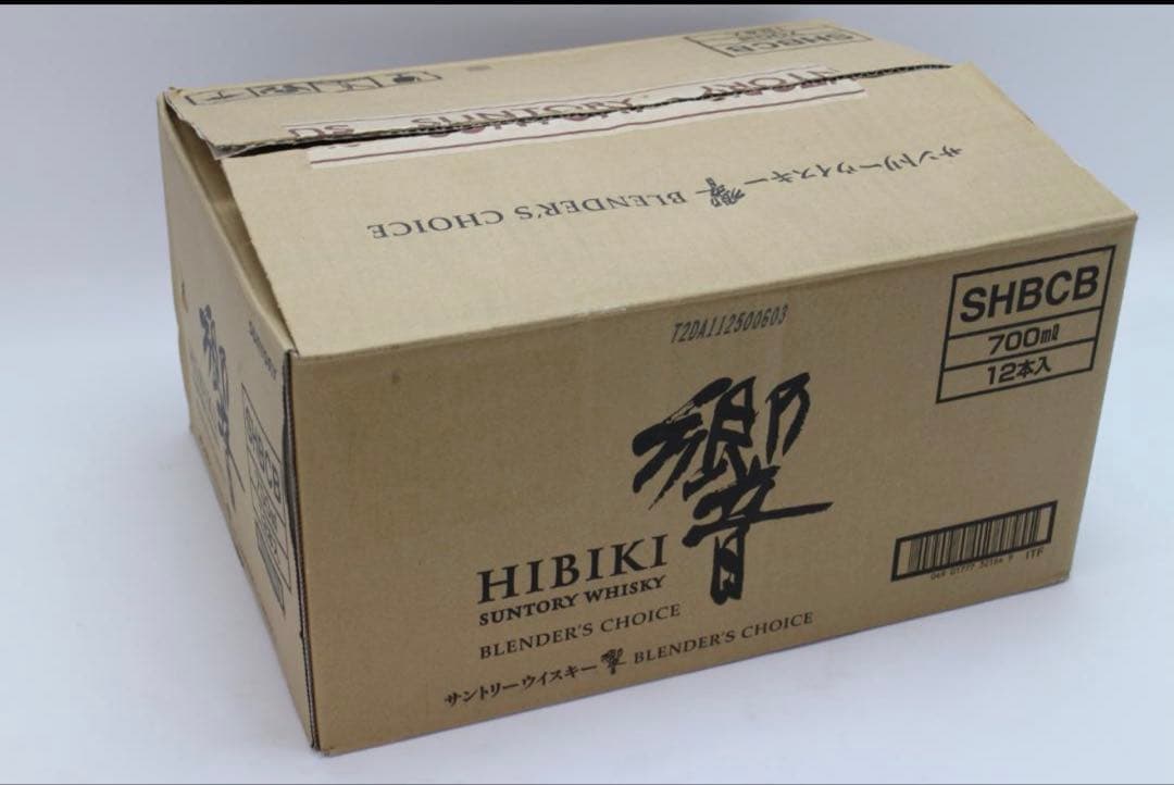 響 ブレンダーズチョイス 空瓶 未洗浄 24本セット 段ボール付 HIBIKI