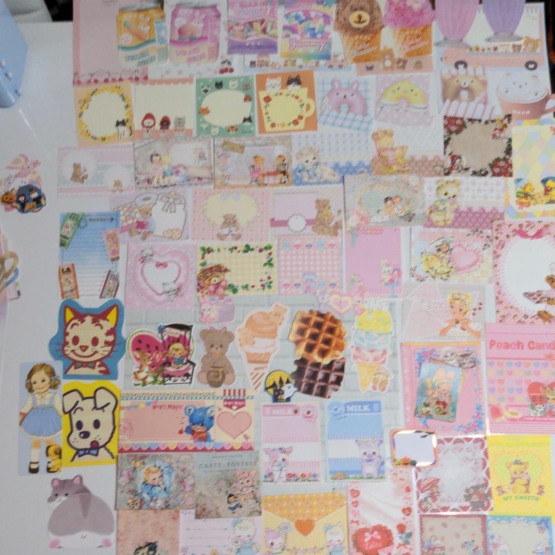 いちご様ご確認用❤バラメモ約100枚(✿^‿^)レトロアニマルメモ多め♥♯386