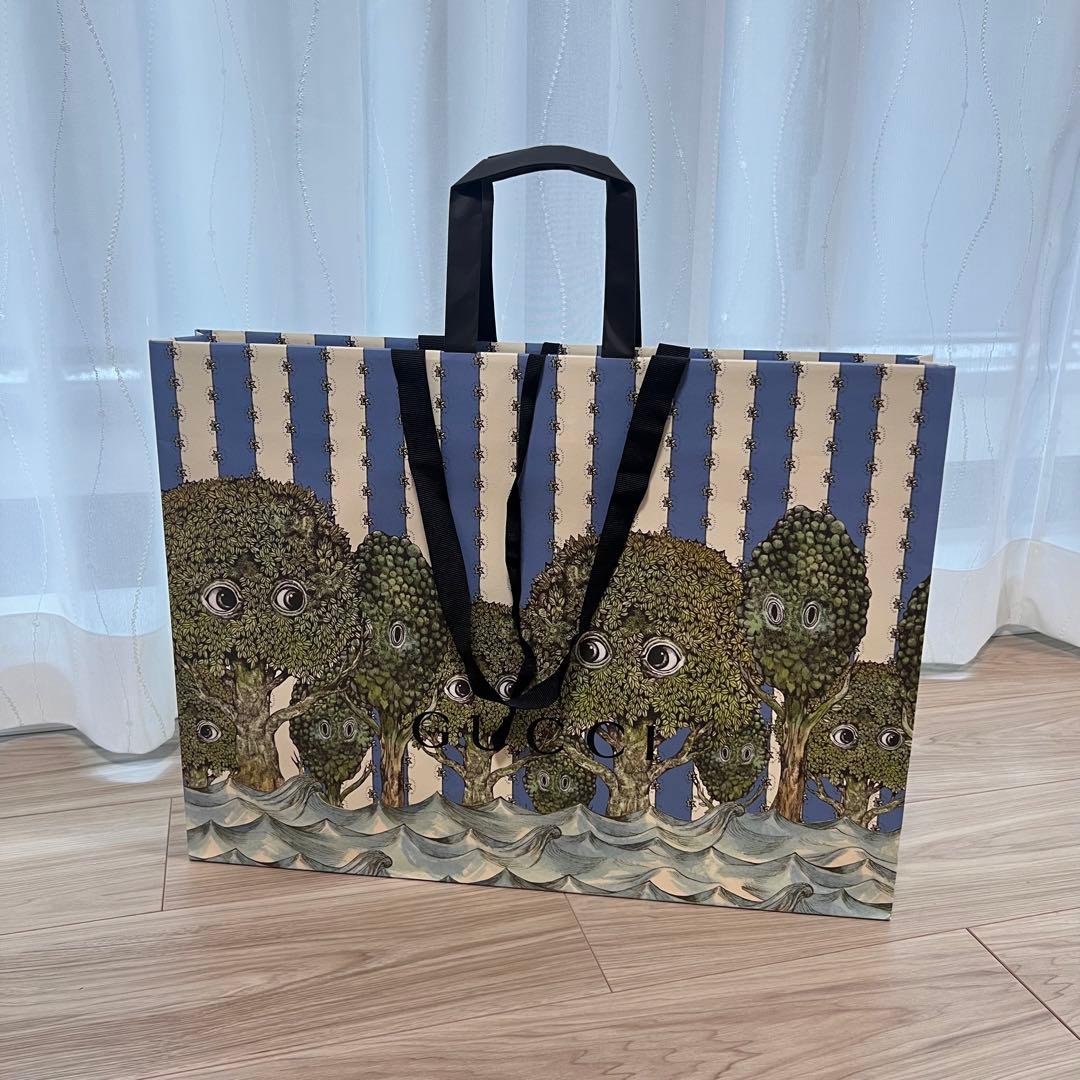 7枚セット　グッチGUCCI ヒグチユウコ　マチ8cm 紙袋　ショッピングバッグ